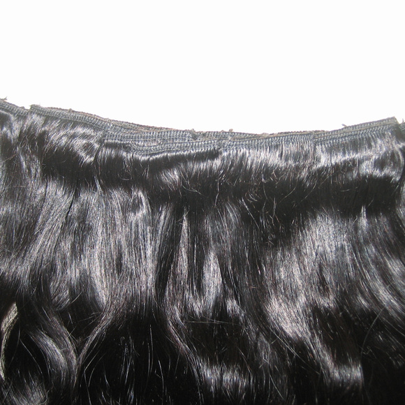 18" New 100% Real Human Hair Clip In Extensions - Picture 3 of 8